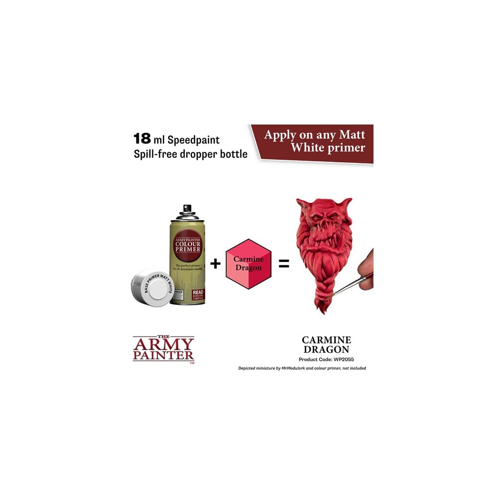 The Army Painter - Speedpaint 2.0 - Carmine Dragon - Beanie Games