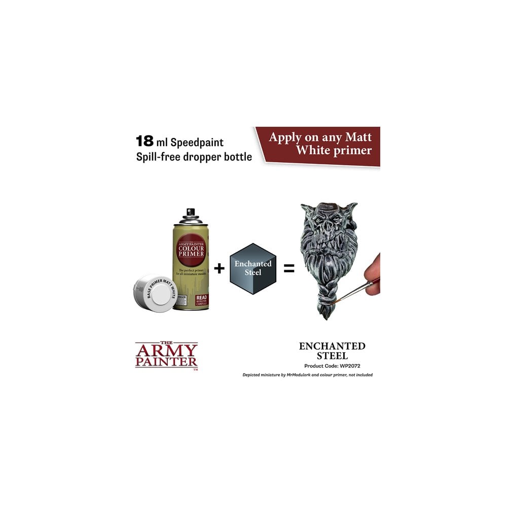 The Army Painter - Speedpaint 2.0 - Enchanted Steel - Beanie Games