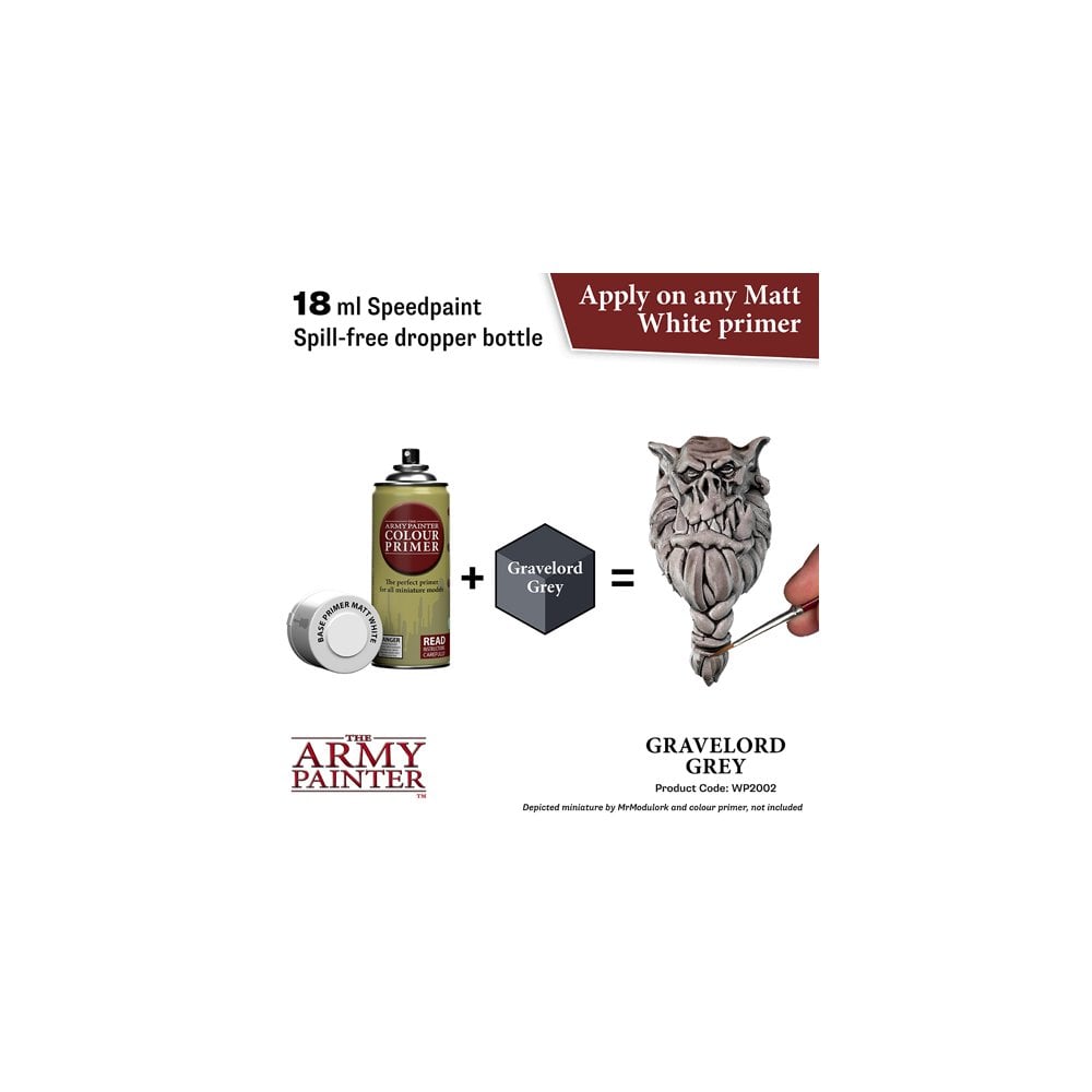 The Army Painter - Speedpaint 2.0 - Gravelord Grey - Beanie Games