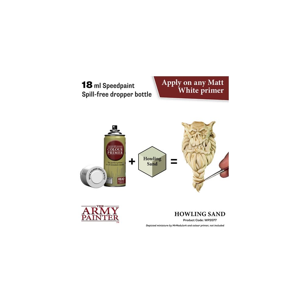 The Army Painter - Speedpaint 2.0 - Howling Sand - Beanie Games