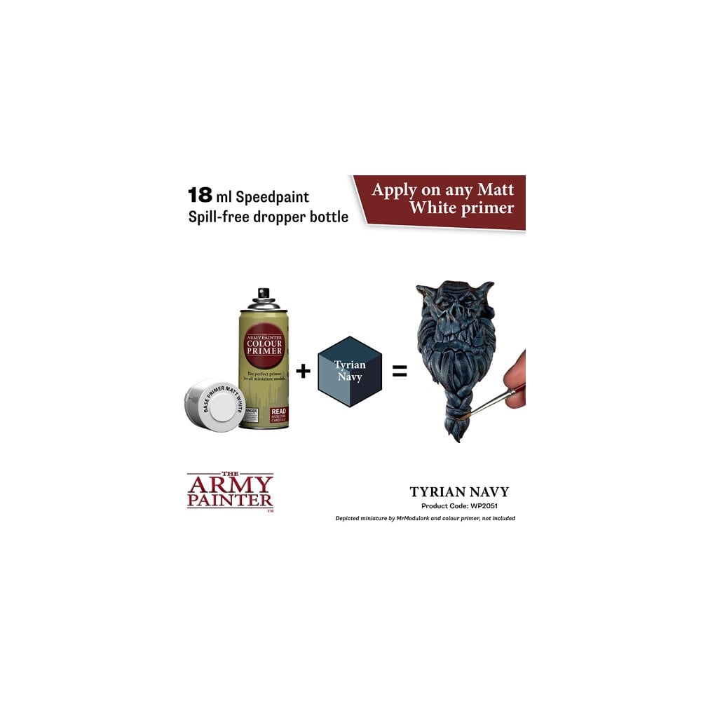 The Army Painter - Speedpaint 2.0 - Tyrian Navy - Beanie Games