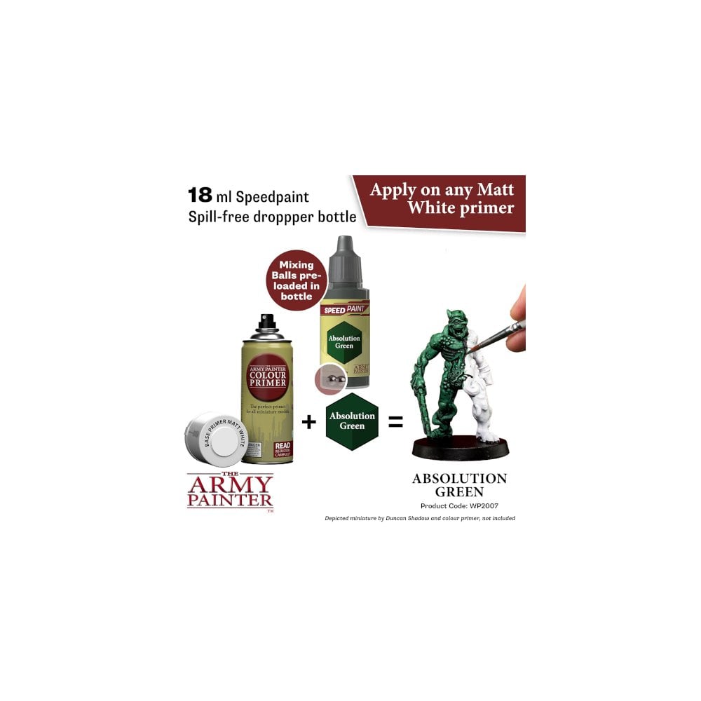 The Army Painter - Speedpaint - Absolution Green - Beanie Games