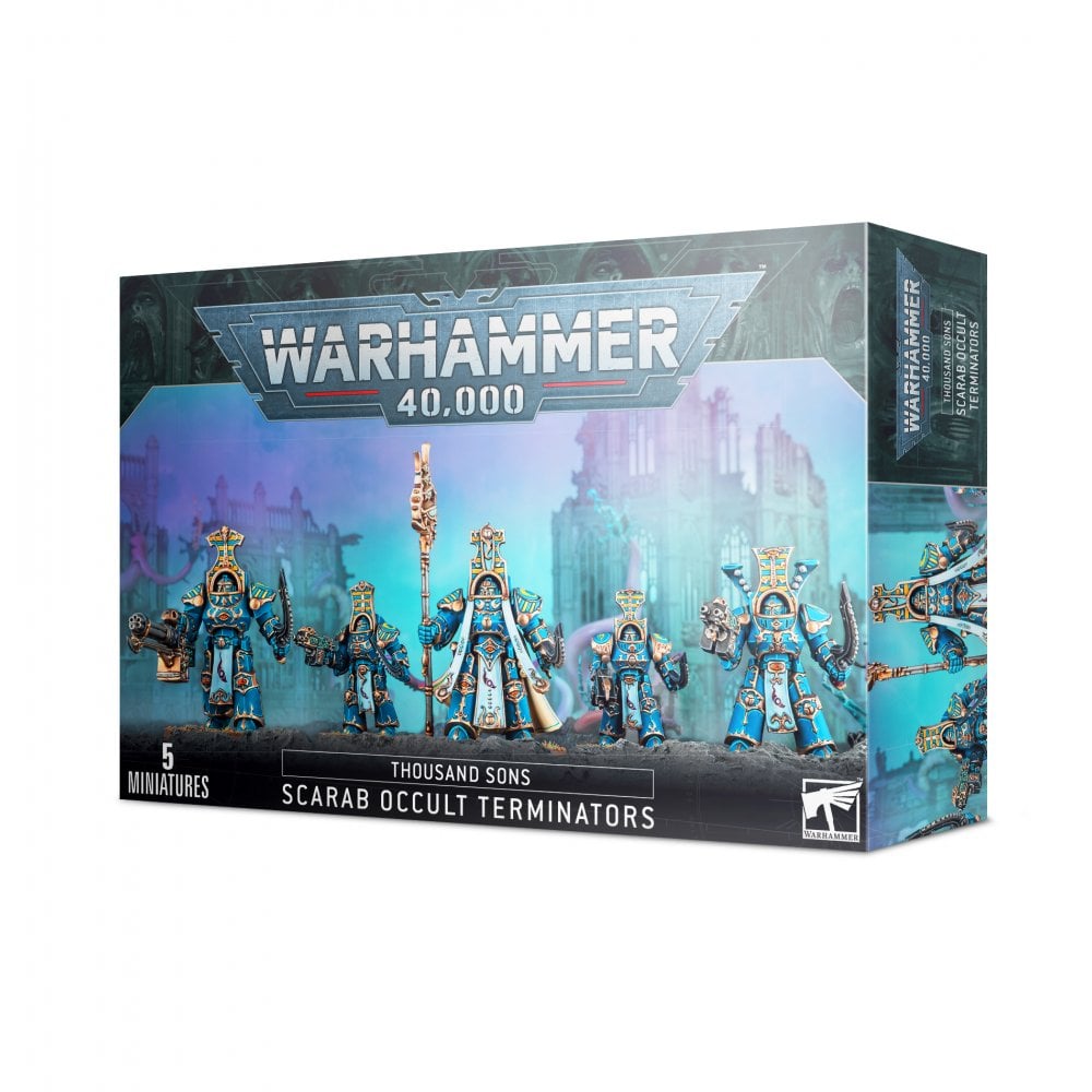 Thousand Sons Scarab Occult Terminators NEW - Beanie Games