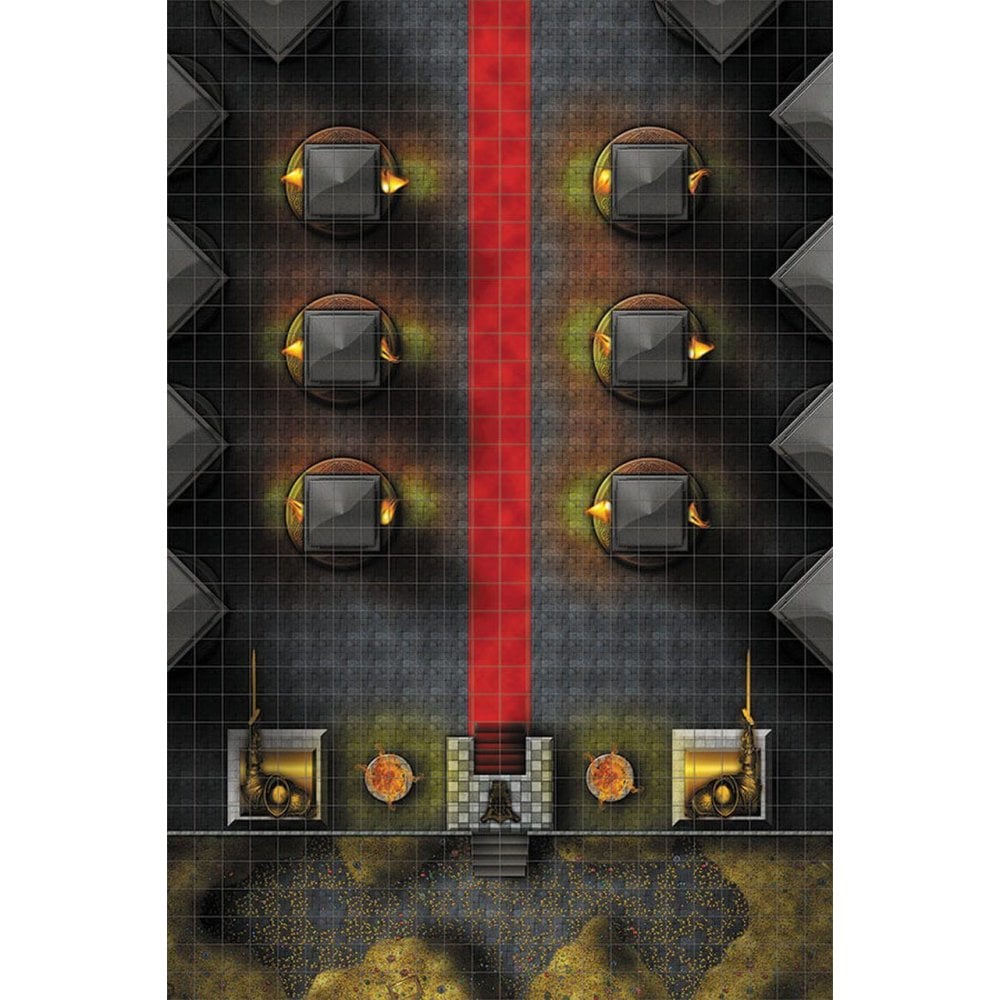 Throne Room Premium RPG Map - Beanie Games