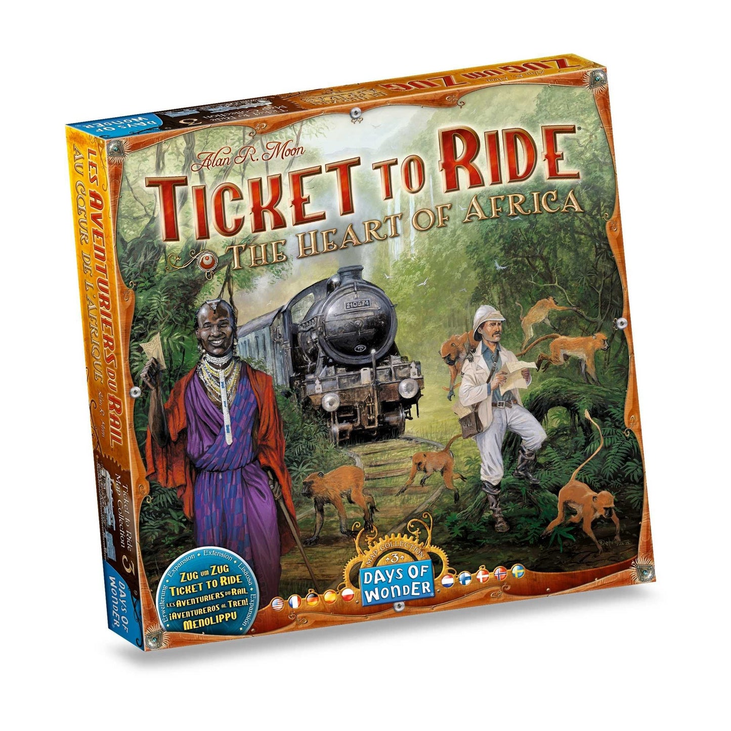 Ticket to Ride: Heart of Africa Map Collection 3 - Beanie Games
