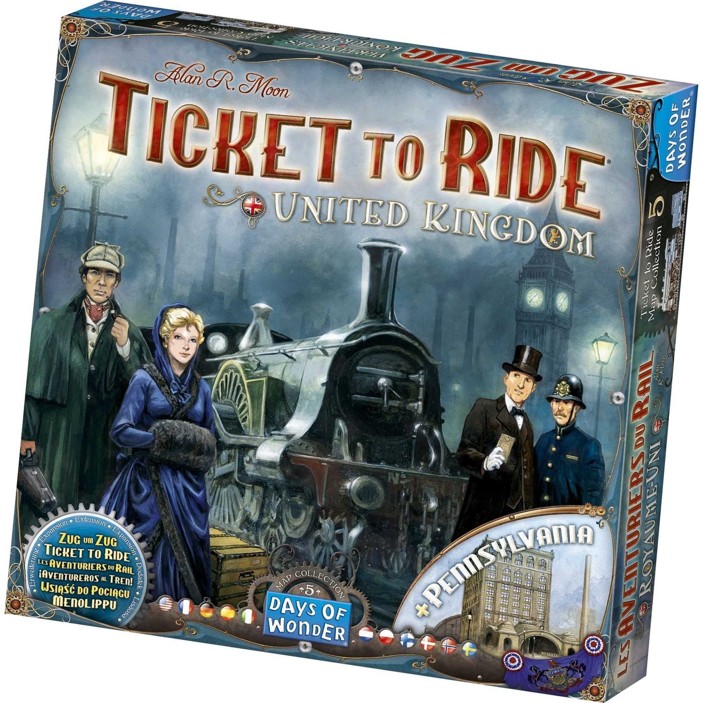 Ticket to Ride: United Kingdom Map Collection 5 - Beanie Games