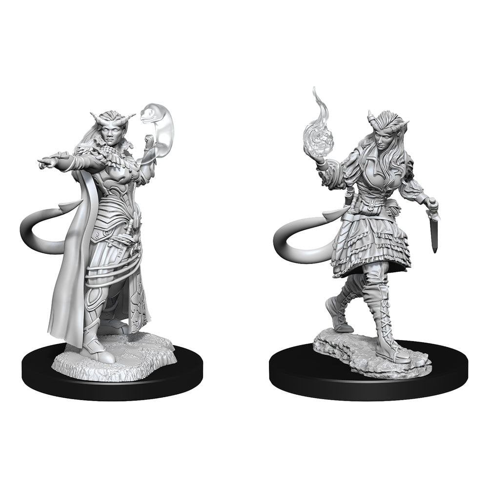 Tiefling Sorcerer Female: D&D Nolzur's Marvelous Unpainted Miniatures (W15) - Beanie Games