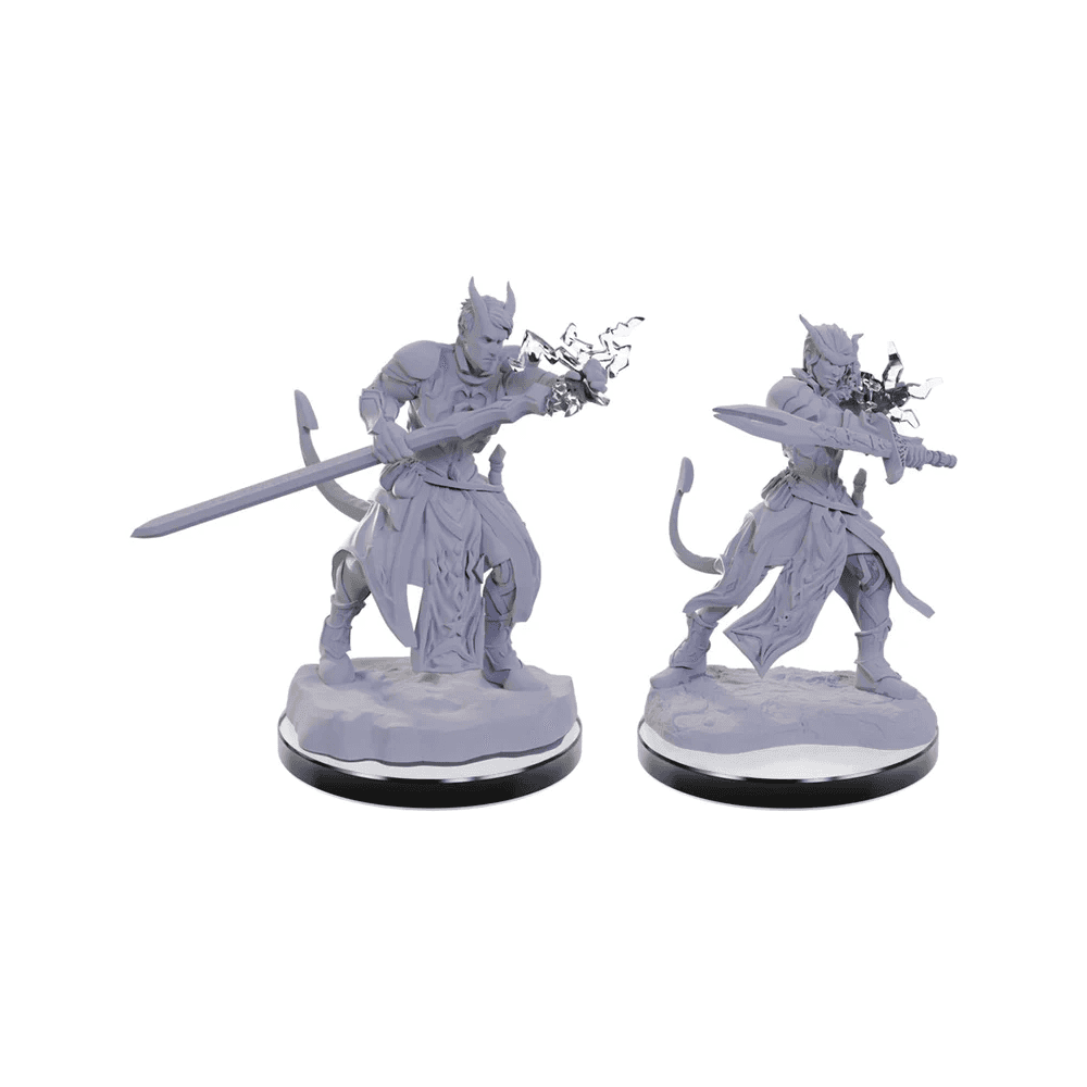 Tiefling Warlocks: D&D Nolzur's Marvelous Unpainted Miniatures (W22) - Beanie Games