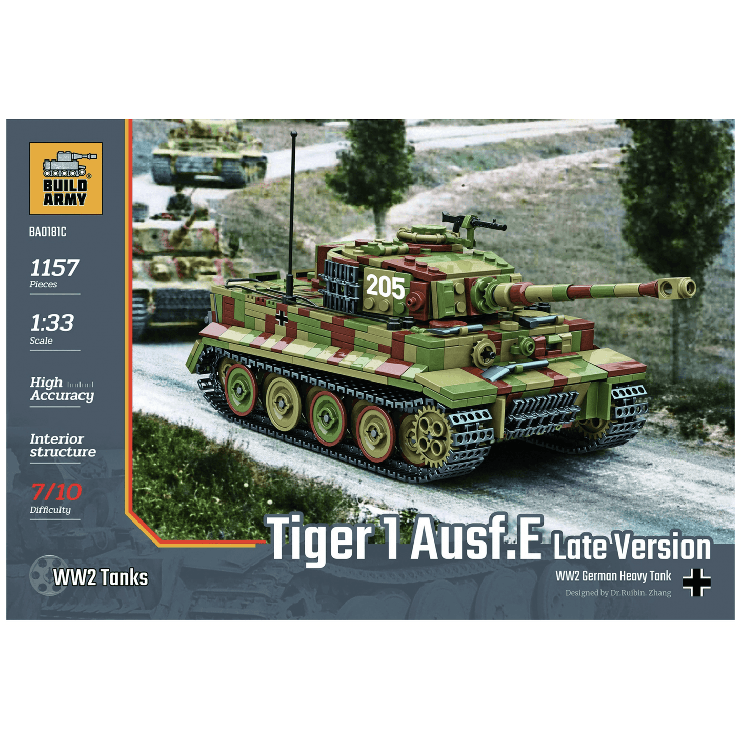 Tiger I Ausf.E Late Version - Beanie Games