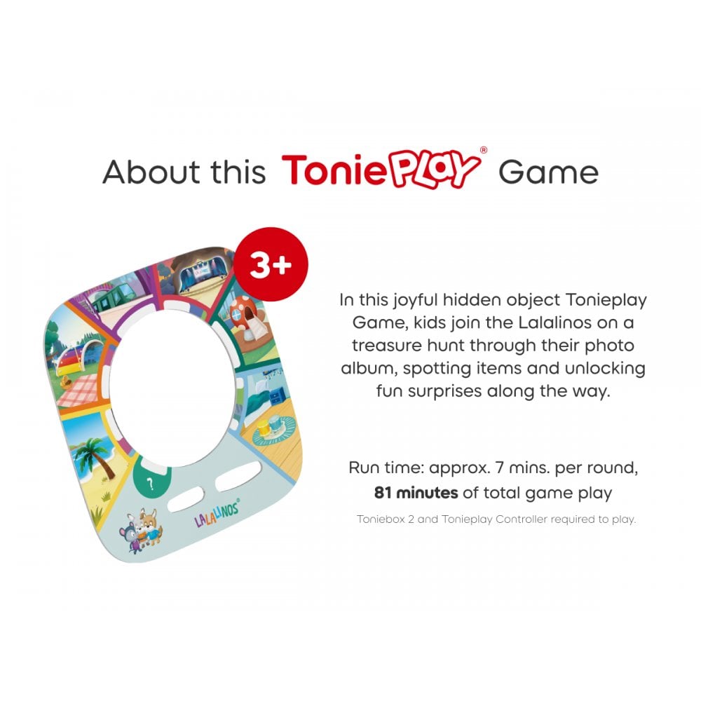 Tonieplay: Lalalinos: Find the Photo (for Toniebox 2) - Beanie Games