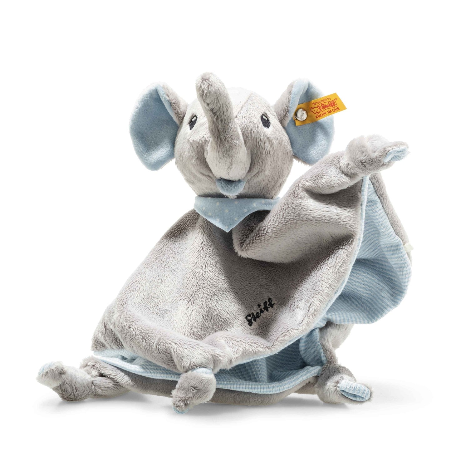 Trampili Elephant Comforter (Grey & Blue) - Beanie Games
