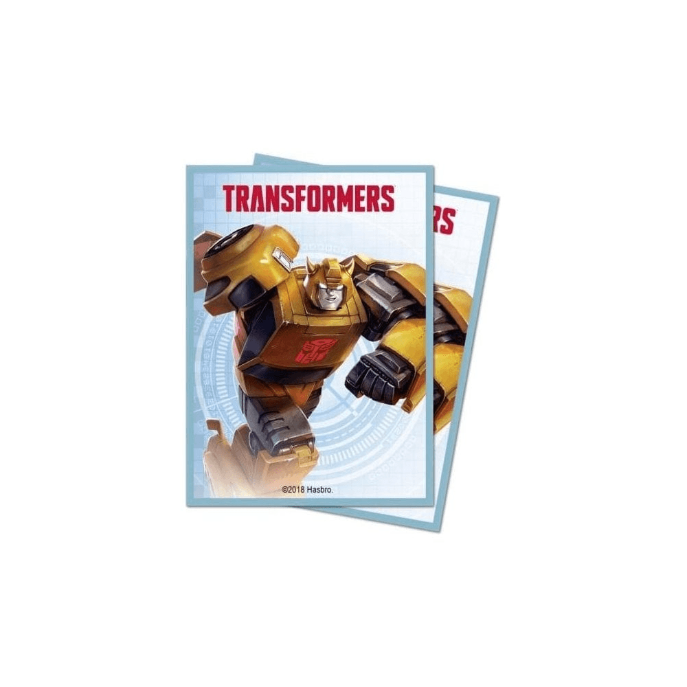 Transformers Bumblebee Deck Protector Sleeves (100) - Beanie Games