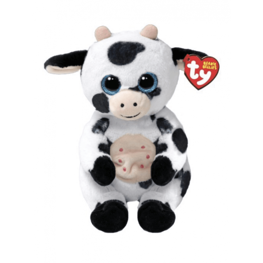Ty Beanie Belly - Herdly Cow - Beanie Games