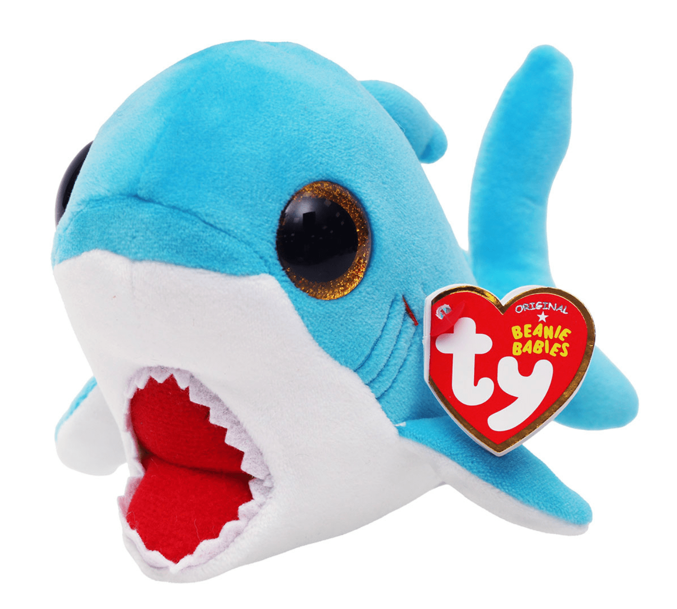 Ty Beanie Boo - Finsley Shark - Beanie Games