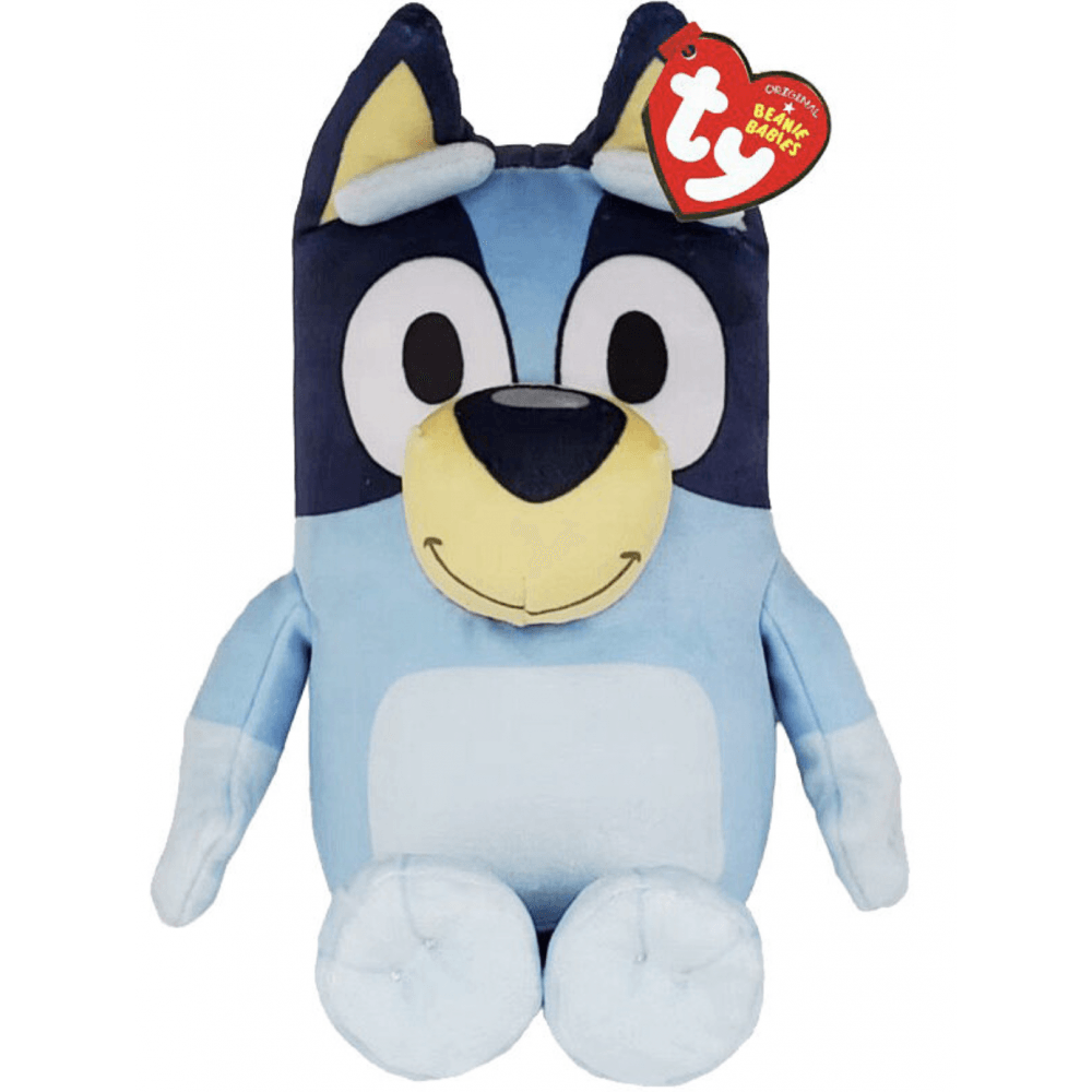 Ty Beanie Boos - Bluey (Large). - Beanie Games