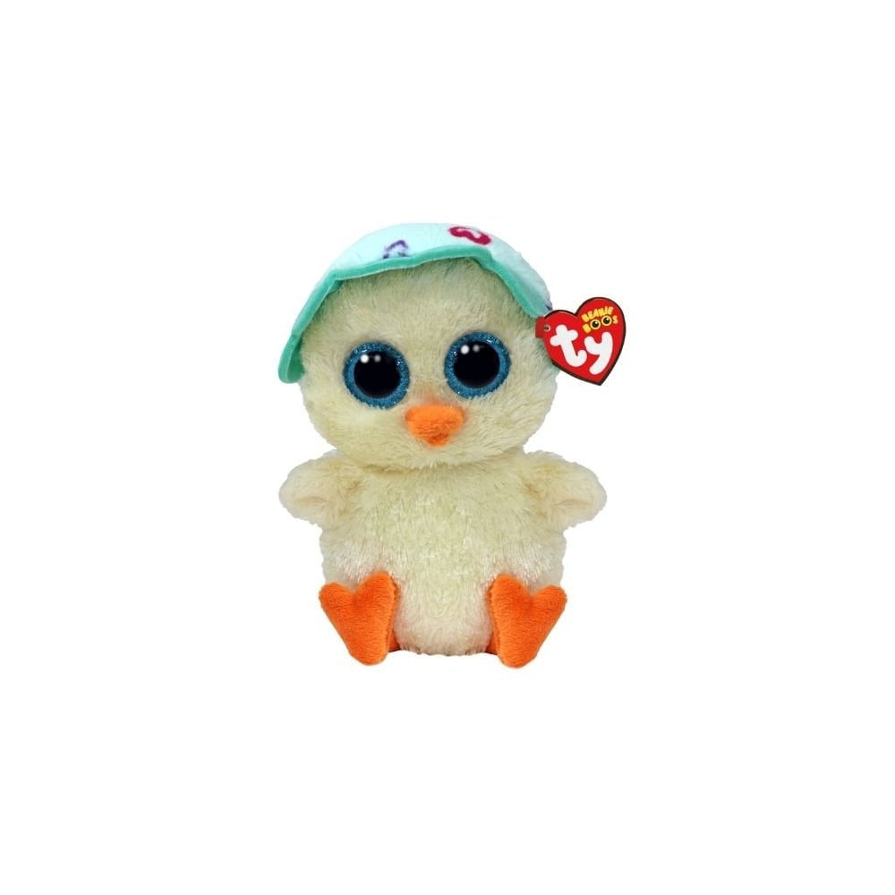 Ty Beanie Boos - Emmie Chick With Hat (Easter 26) - Beanie Games