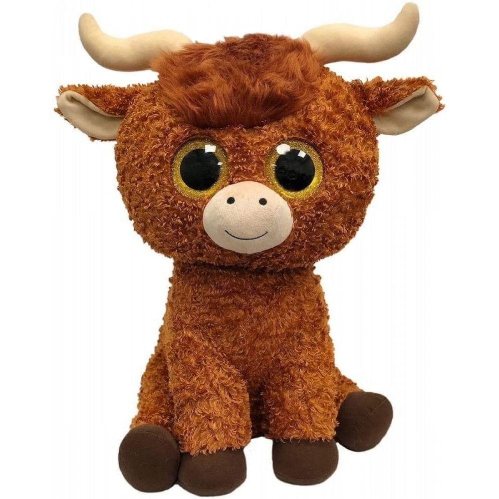 Ty Large Beanie Boo - Angus Highland Cow - Beanie Games