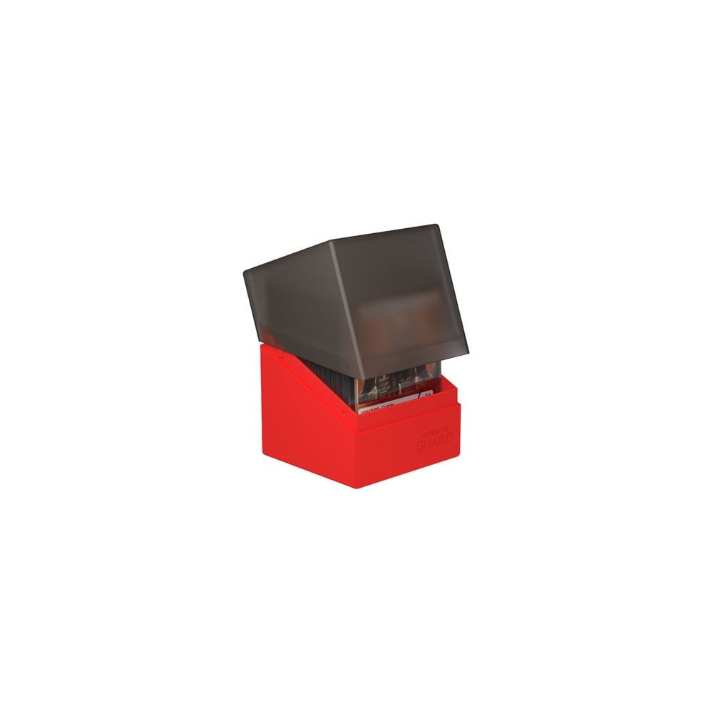 UG Boulder Deck Case 100+ Synergy Black/Red - Beanie Games