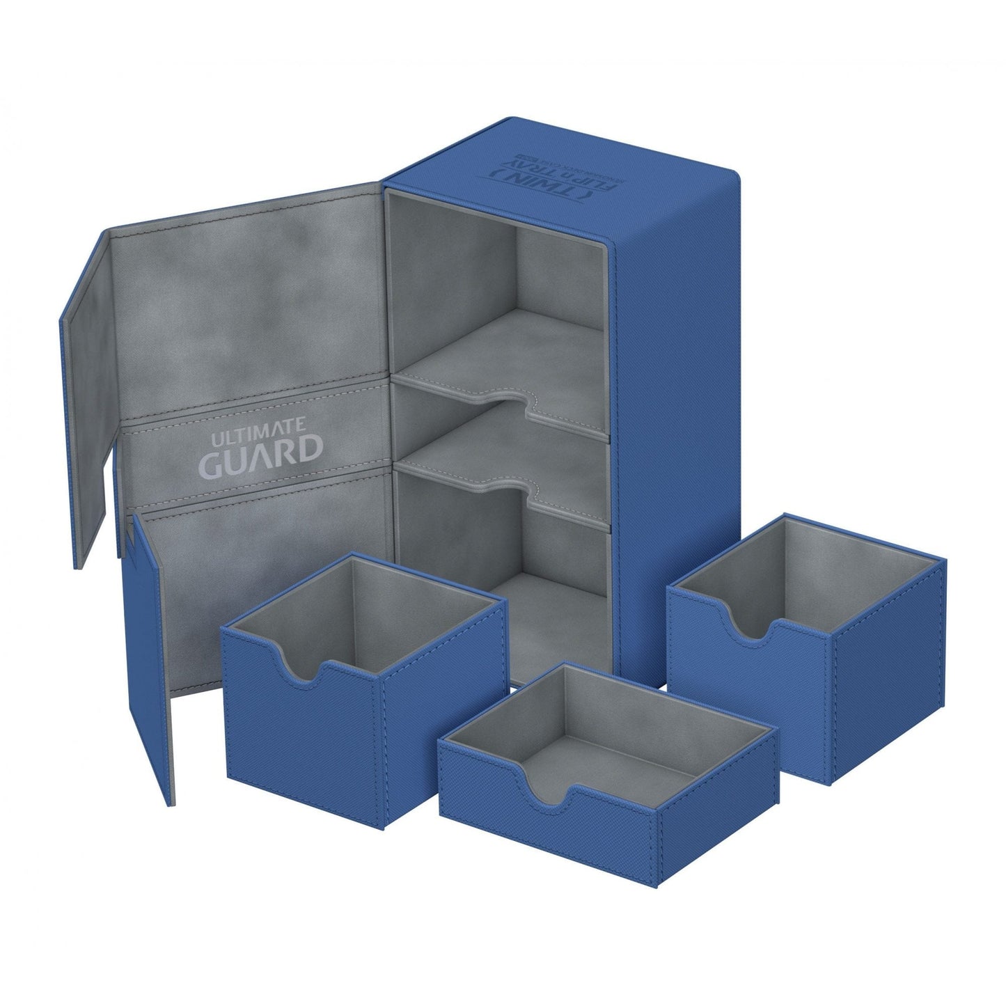 UG Flip N Tray Deck Case Blue 200+ - Beanie Games