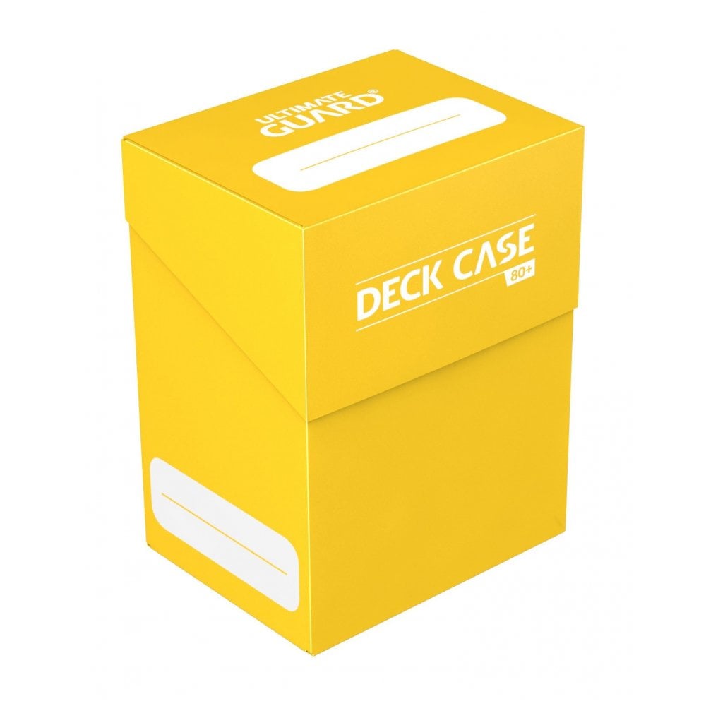 UG Standard 80+ Deck Case Yellow - Beanie Games