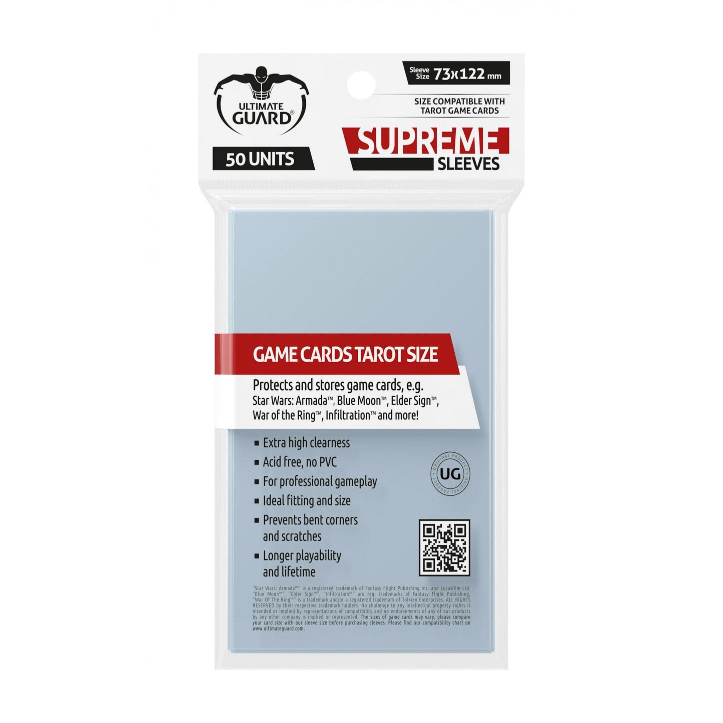 UG Tarot Card Sleeves - Beanie Games