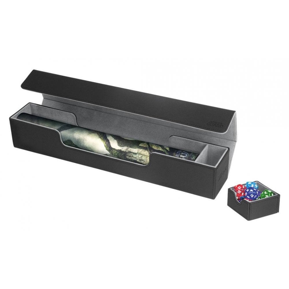 Ultimate Guard Flip ́n ́Tray Mat Case XenoSkin Black - Beanie Games