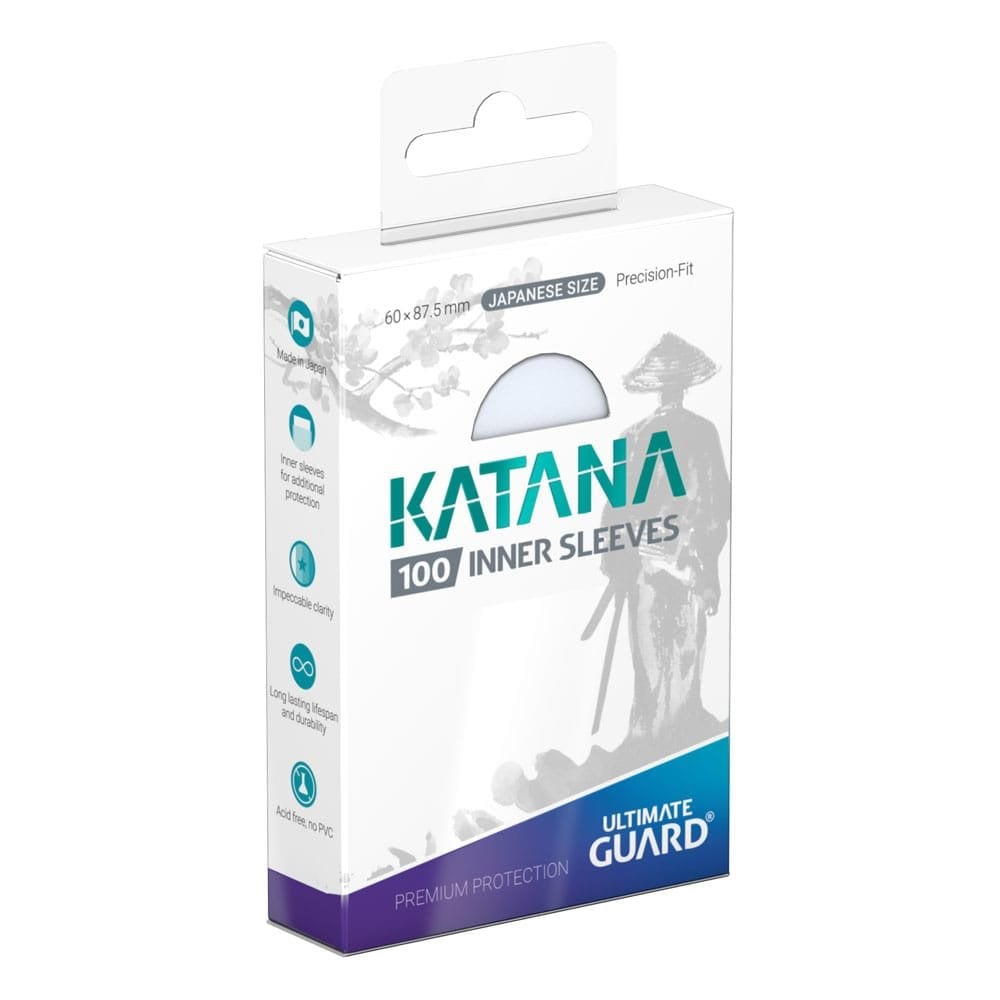 Ultimate Guard Katana Inner Sleeves Japanese Size (100) - Beanie Games