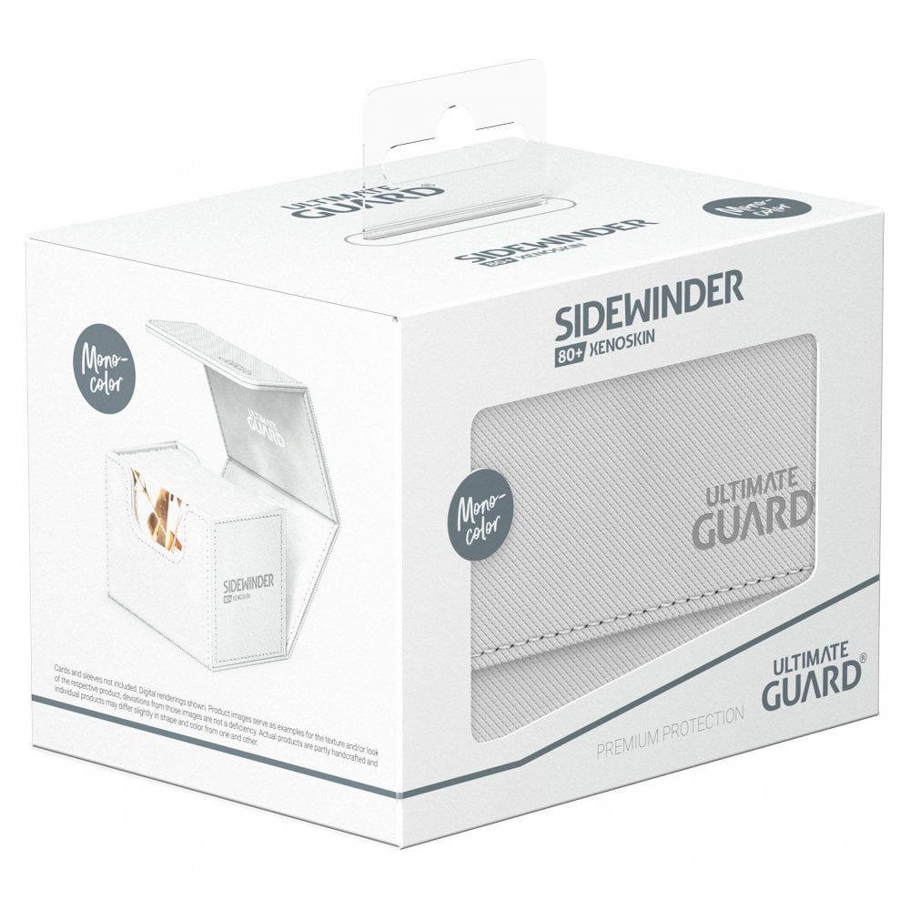 Ultimate Guard Sidewinder 80+ XenoSkin Monocolor White - Beanie Games