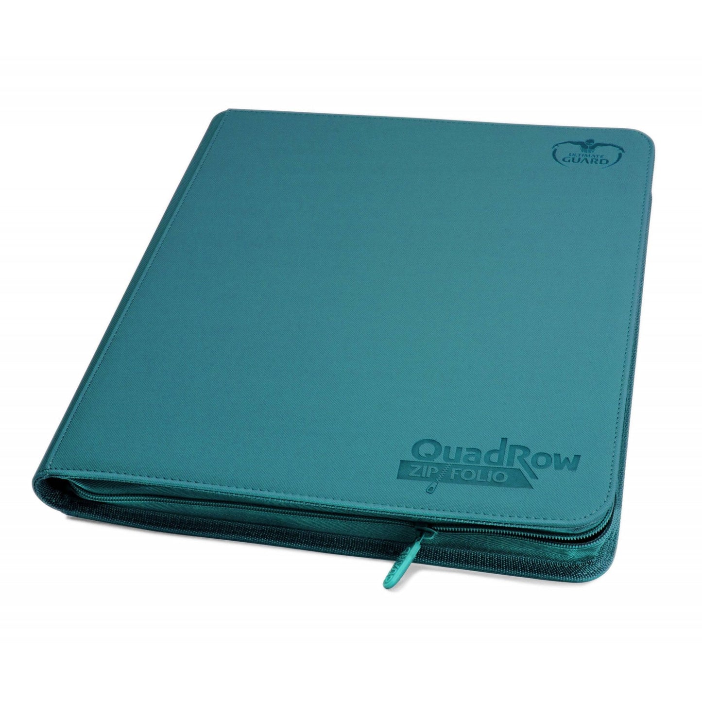 Ultimate Guard Zipfolio 480 - 24 - Pocket XenoSkin (Quadrow) - Petrol Blue - Beanie Games