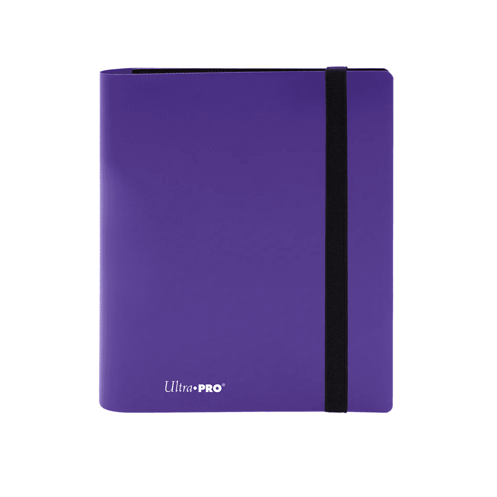 Ultra Pro - Eclipse 4 Pocket Pro Binder - Royal Purple - Beanie Games