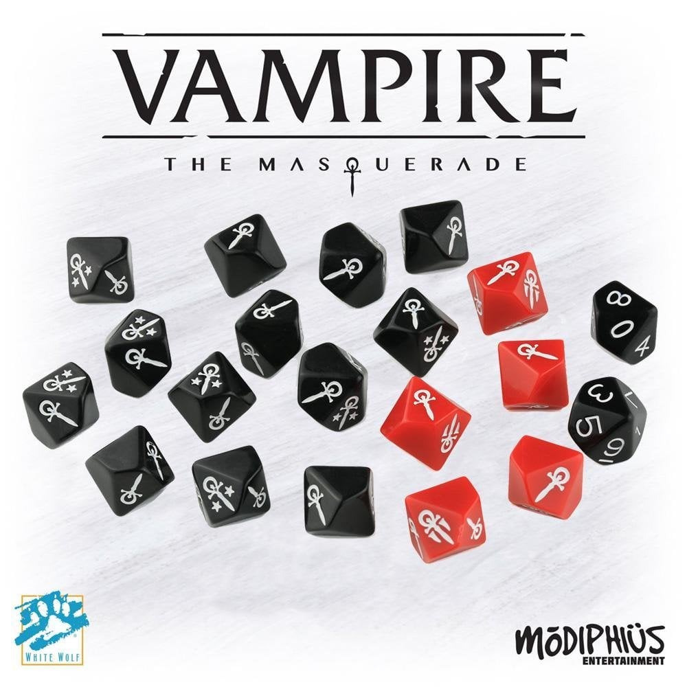 Vampire: The Masquerade Dice Set - Beanie Games
