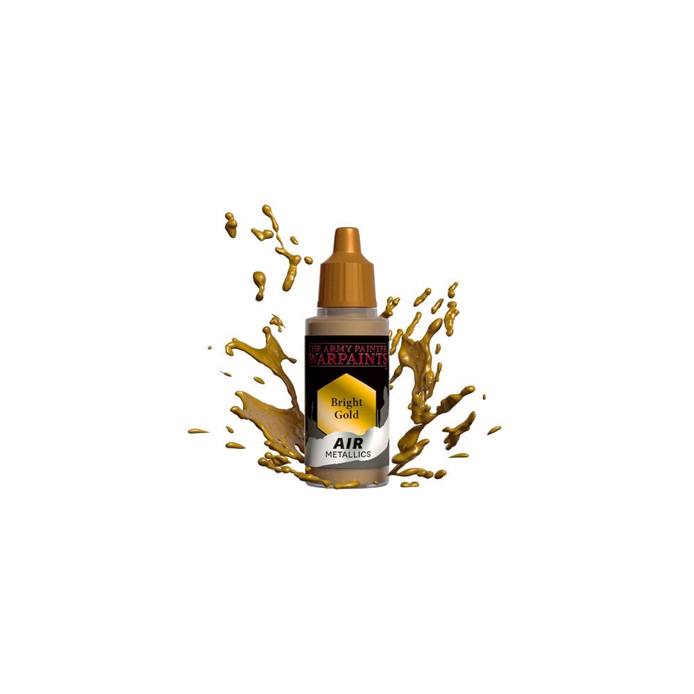 Wairpaints Air Metallics - Bright Gold (End of Line) - Beanie Games