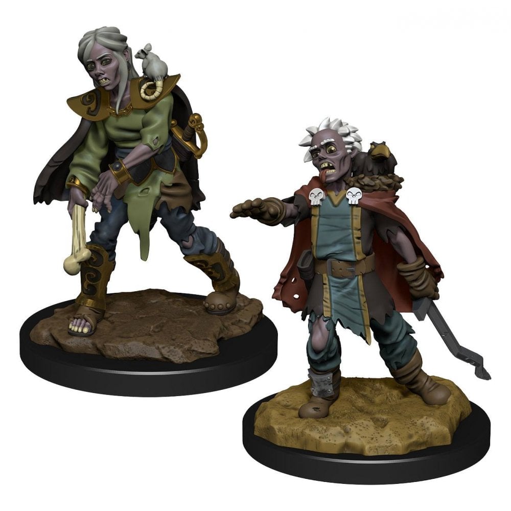 Wardlings Miniatures Zombie (Female) & Zombie (Male) - Beanie Games
