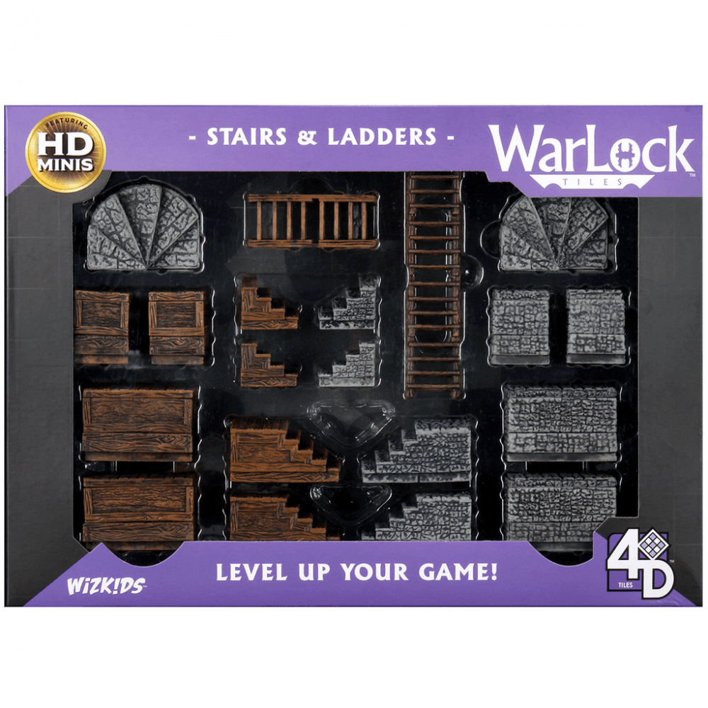 WarLock Tiles: Stairs & Ladders - Beanie Games