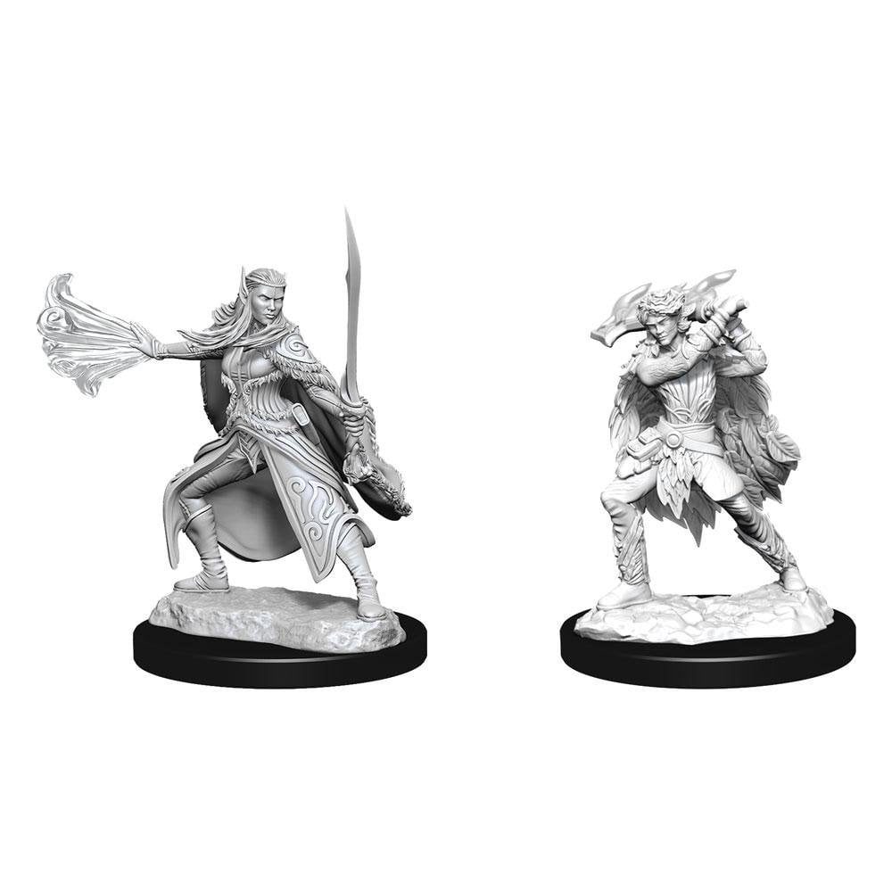 Winter Eladrin & Spring Eladrin: D&D Nolzur's Marvelous Unpainted Miniatures (W15) - Beanie Games