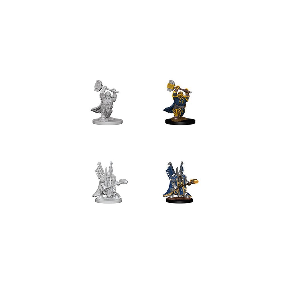 WizKids - D&D Nolzurs Marvelous Miniatures: Dwarf Male Paladin - Wave 4 - Beanie Games