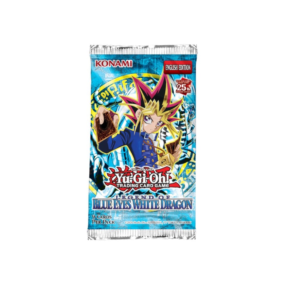 Yu - Gi - Oh! - Legend of Blue Eyes White Dragon Booster Pack - (Reprint Unlimited Edition) - Beanie Games