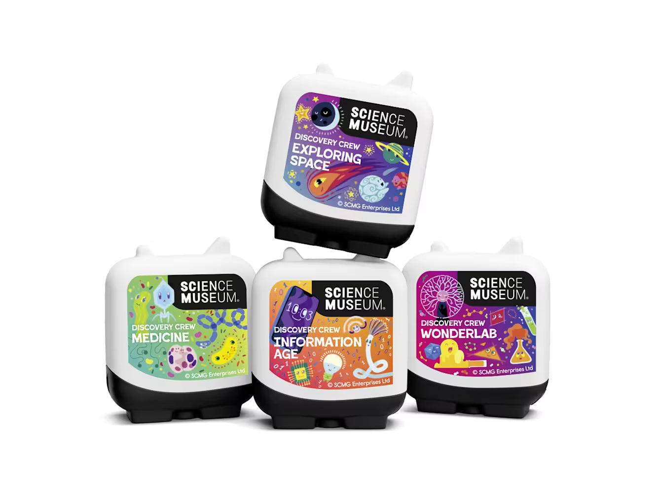 Science Museum: Discovery Crew (Set of 4 Clever Pocket Tonies)