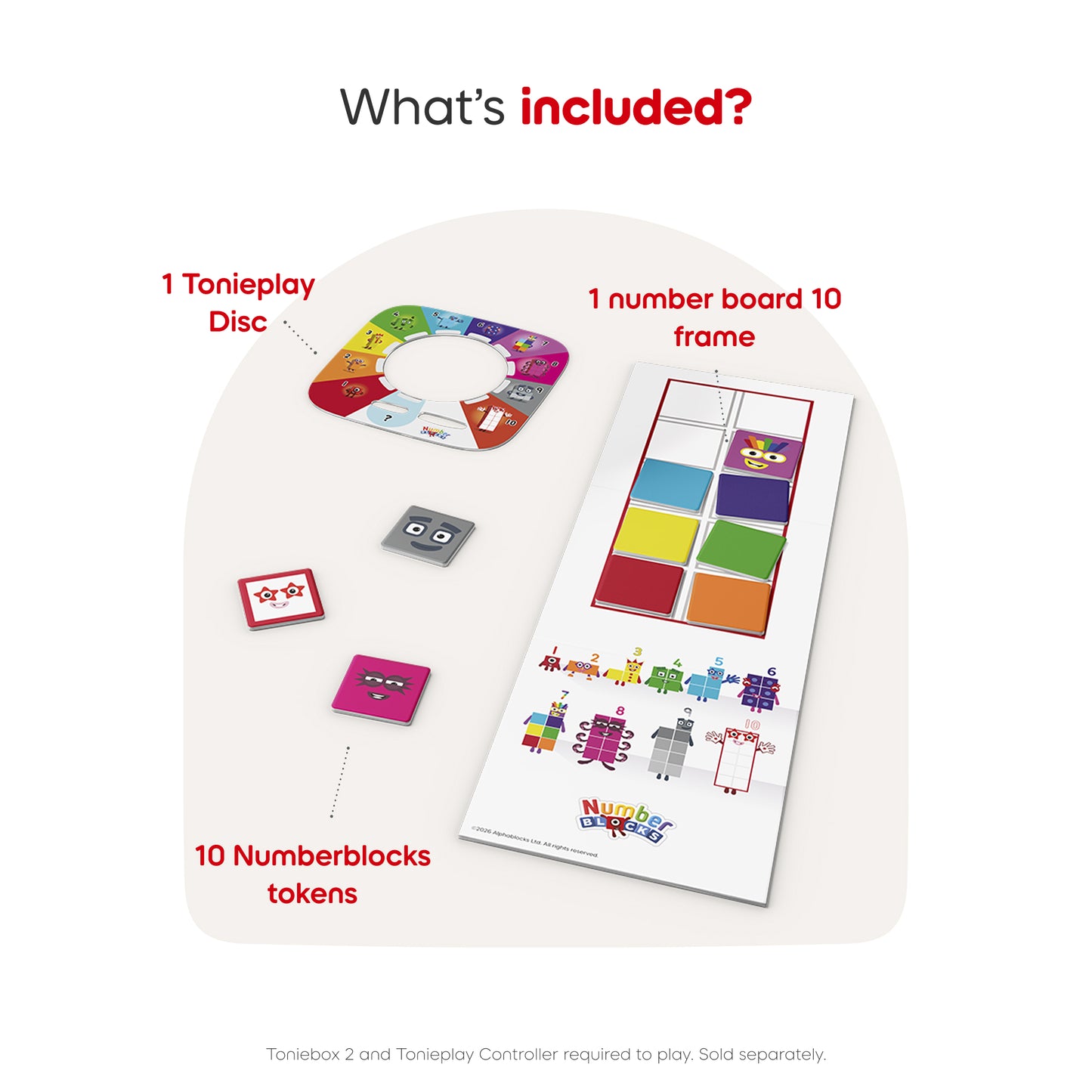 Numberblocks – Learning Adventures (Tonieplay)