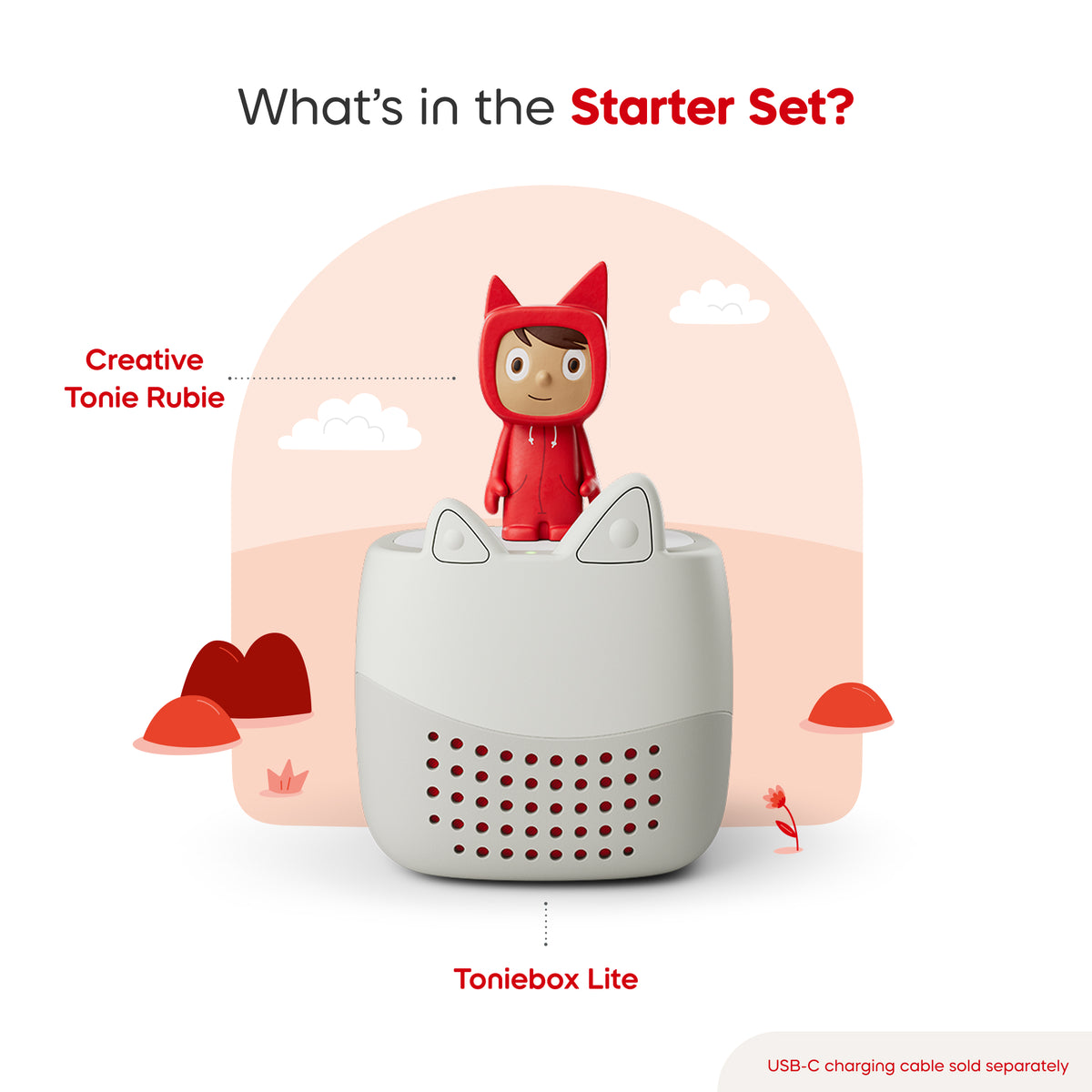 Toniebox Lite - My Story Set (incl. Creative Tonie Rubie)