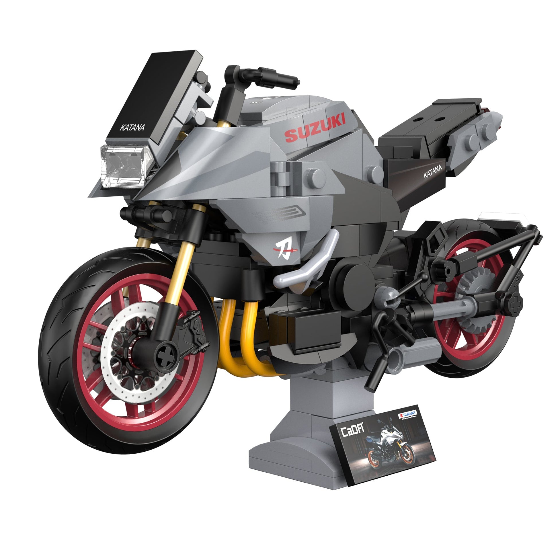 1:12 Suzuki Katana Motorbike - 310 pcs - Beanie Games