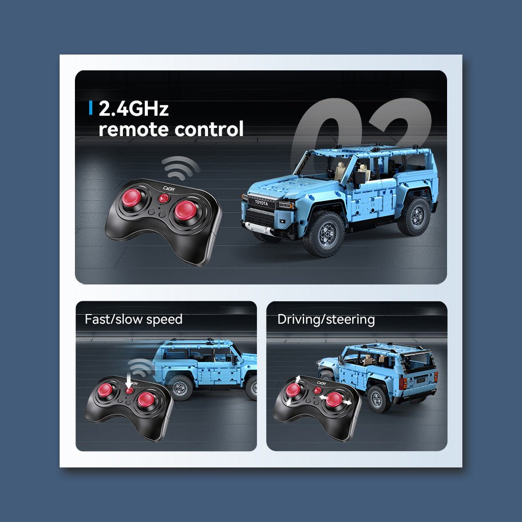 1:14 Toyota Land Cruiser J250 Prado - 586 pcs - Beanie Games