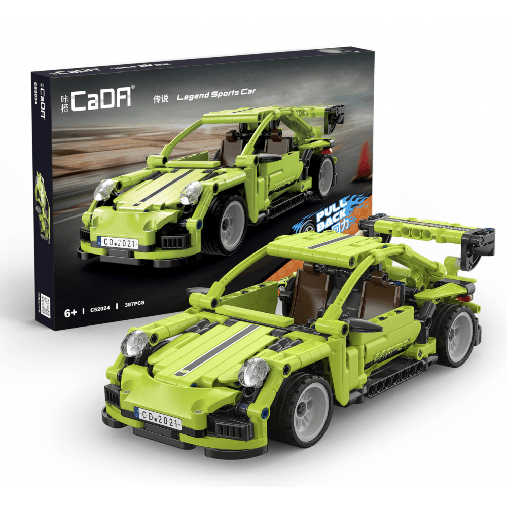 1:18 Legend Sports Car (Pull Back) - 387pcs - Beanie Games