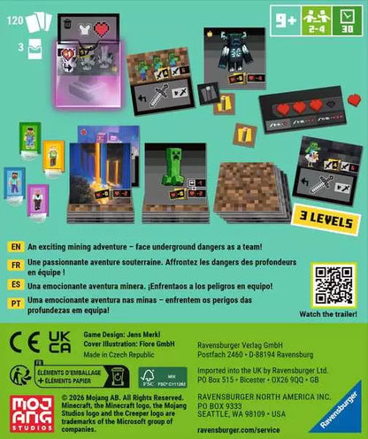 Minecraft Digging Down Card Game