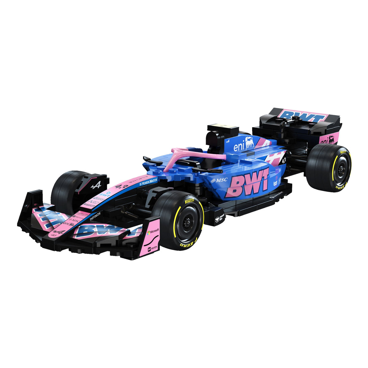 1:24 BWT Alpine F1 Team A525 Racing Car - 300 pcs - Beanie Games