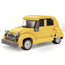 1:24 Citroen 2CV Retro Car - 298pcs - Beanie Games