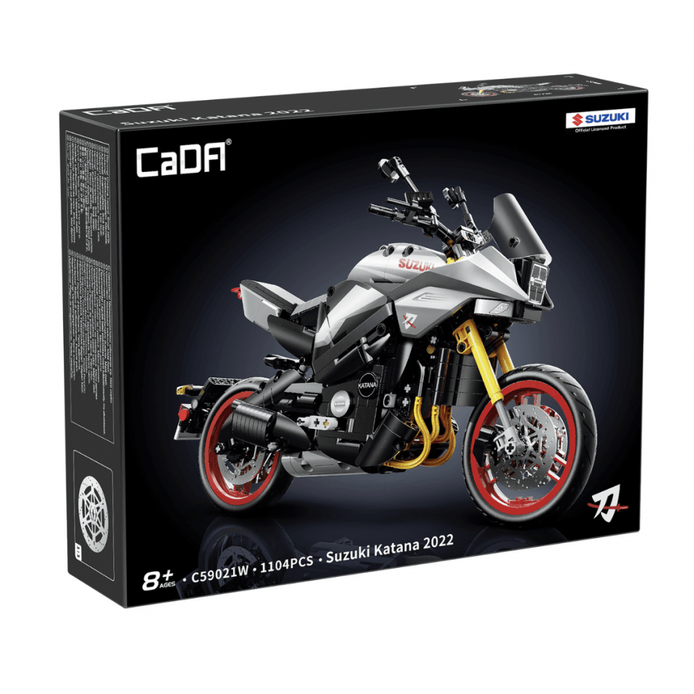 1:6 Suzuki Katana Motorbike - 1104 pcs - Beanie Games