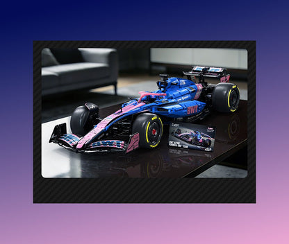 1:8 BWT Alpine F1 Team A525 Racing Car - 2173 pcs - Beanie Games