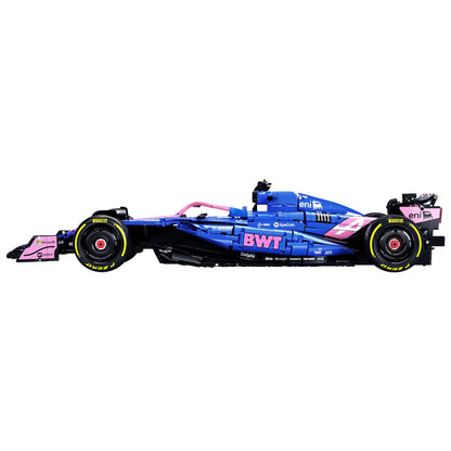 1:8 BWT Alpine F1 Team A525 Racing Car - 2173 pcs - Beanie Games