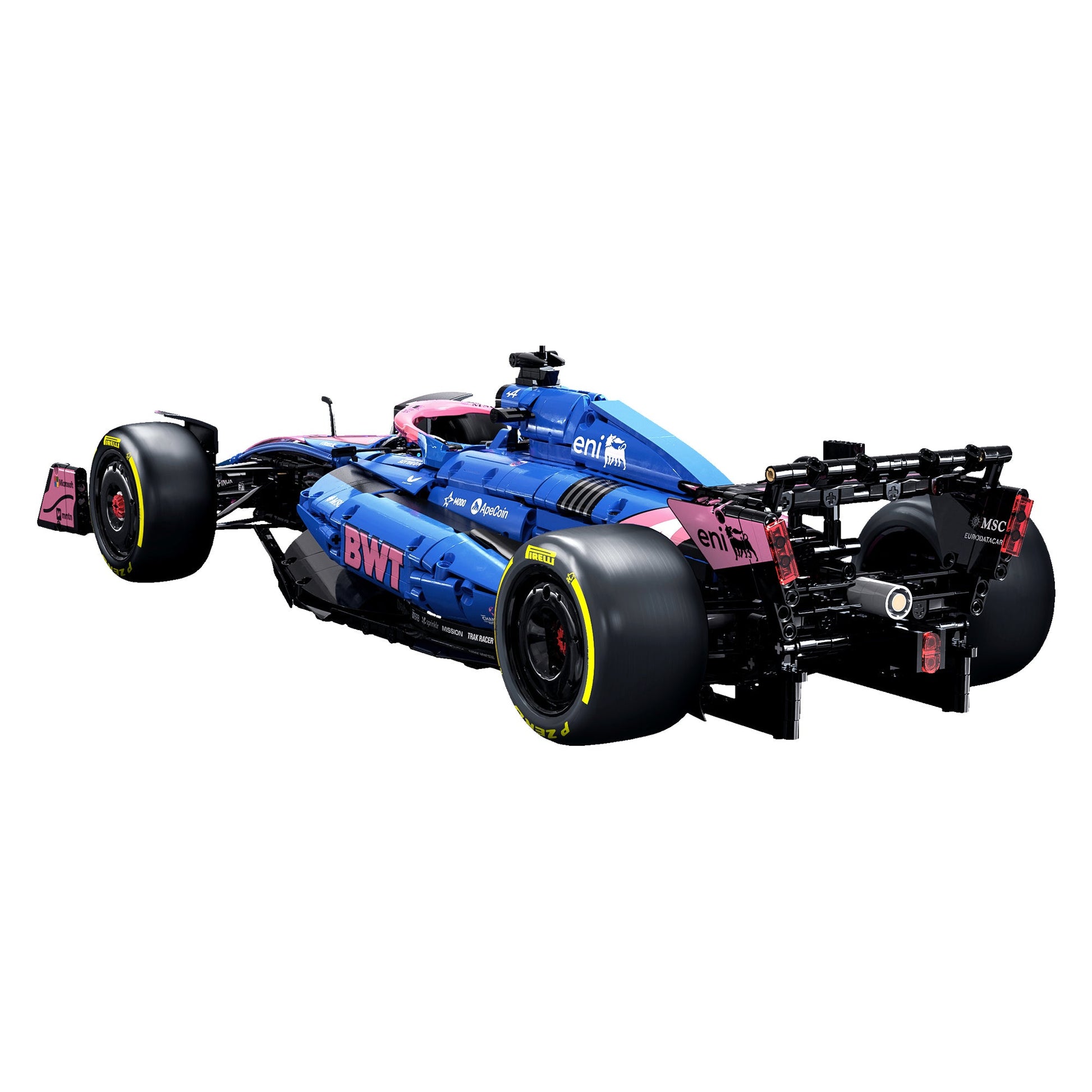 1:8 BWT Alpine F1 Team A525 Racing Car - 2173 pcs - Beanie Games